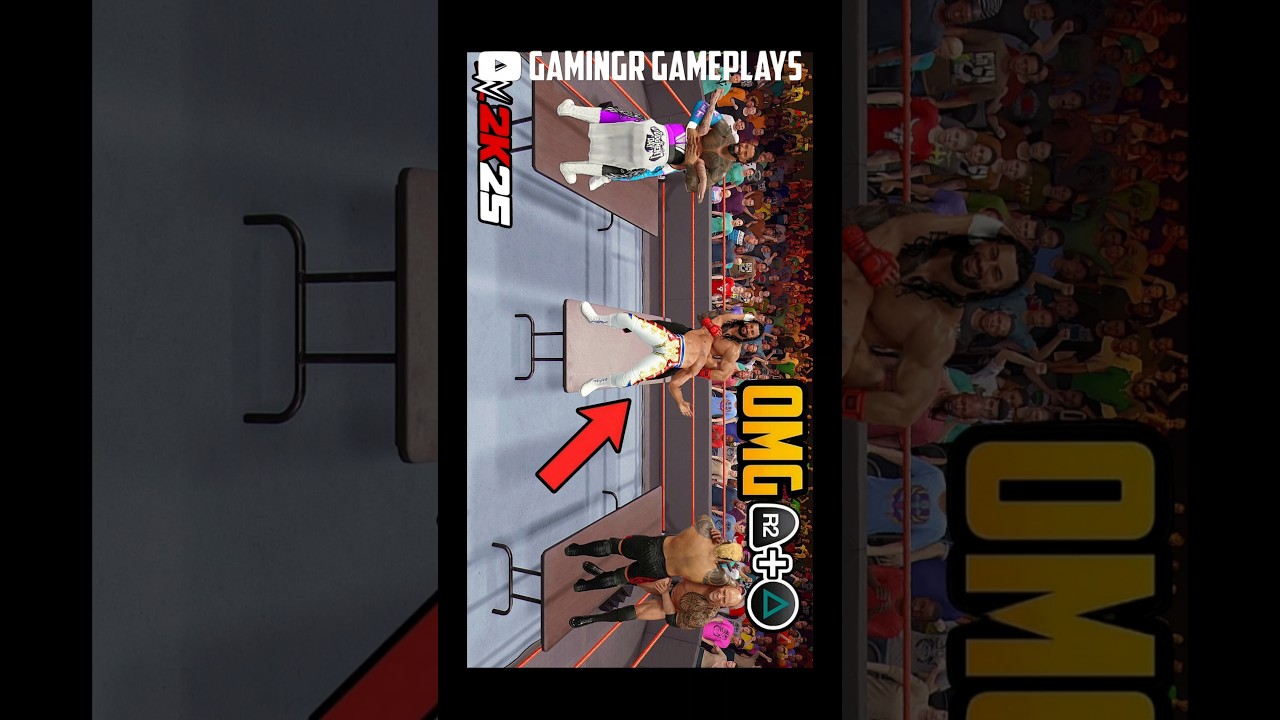 20 секунд экстремальных моментов в WWE 2K25! 