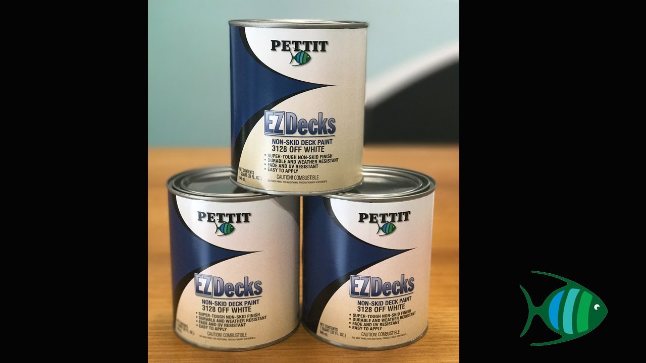 Pettit Paint EZ Decks Non Skid Topside Paint YouTube