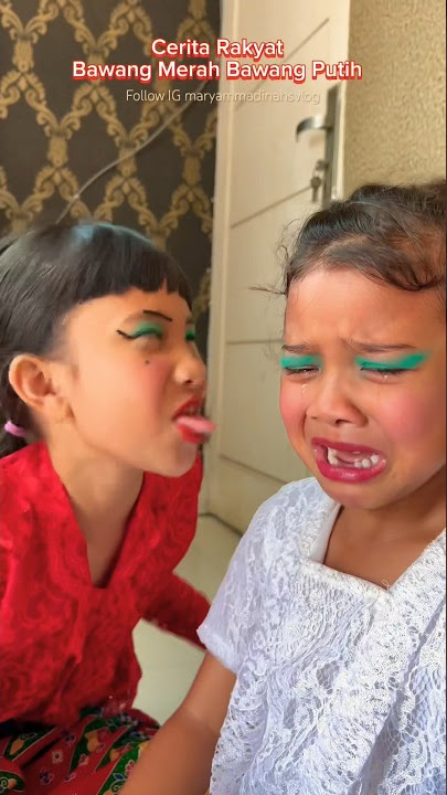 Red Onion Dressing Up Garlic 😱🤡 #folktale #redonionwhiteonion #storytelling #viral