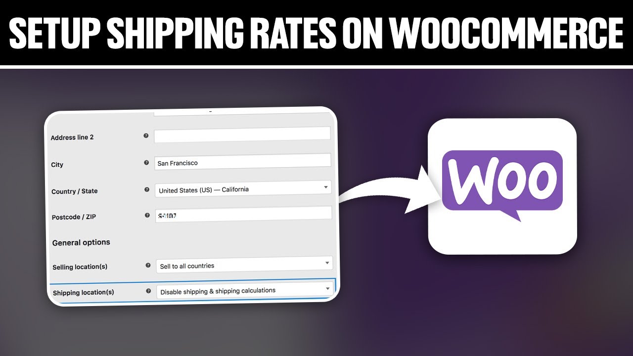 How To Set Shipping Rates on WooCommerce 2025! (Full Tutorial) - YouTube