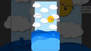 make an ocean iPhone wallpaper with me #yesand #arianagrande #illustrator #iphone #shorts #foryou screenshot 1