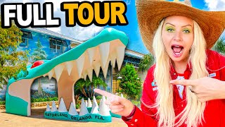 Complete Tour Of Our Gigantic Alligator & Crocodile Park Gatorland