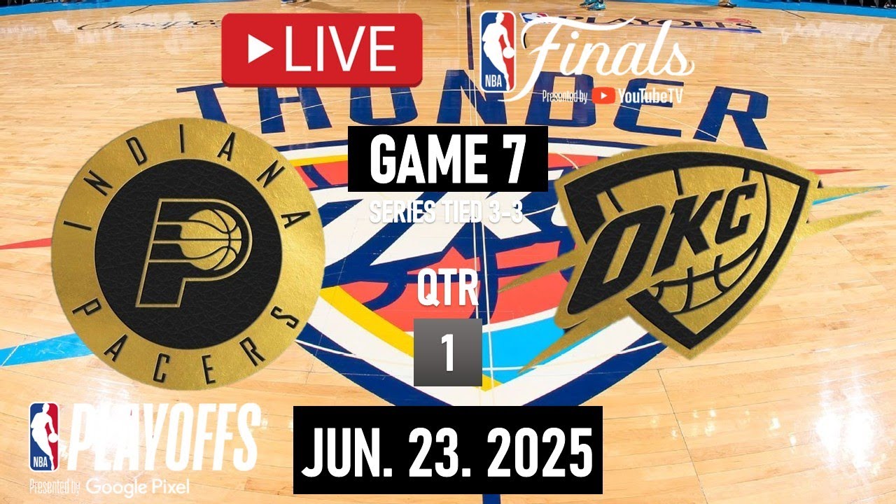 LIVE! Indiana Pacers vs Oklahoma City Thunder Game 7 | June 23, 2025 | NBA FINALS GAME 7 | NBA 2K25