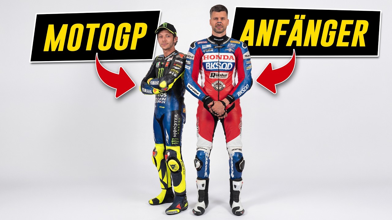 Ich habe versucht wie MOTO GP Profis zu trainieren!!