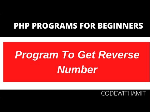 Reverse A Number