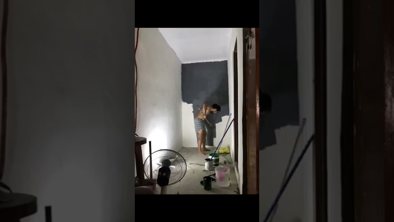 Mini music room building process. 