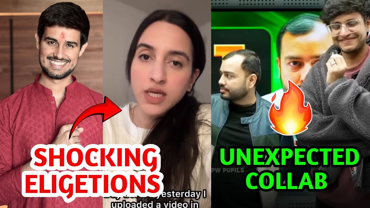 Dhruv Rathee Shocking Eligetions, Unexpected Collab Physics wallah and Triggered Insaan 