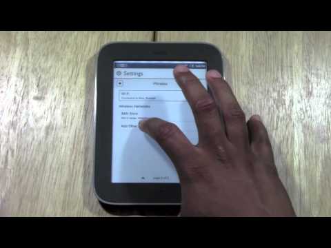 Nook Simple Touch   How to Connect to Wifi​​​ | H2TechVideos​​​