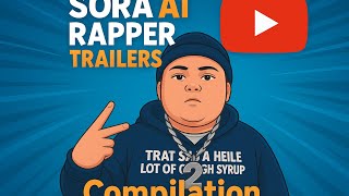 Sora2 AI Disney Pixar Trailer Compilation (Rapper Edition)
