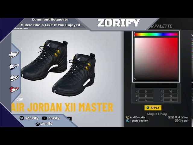 TIP Solver - Custom Air Jordan 12 ⚫️ Would You Rock?