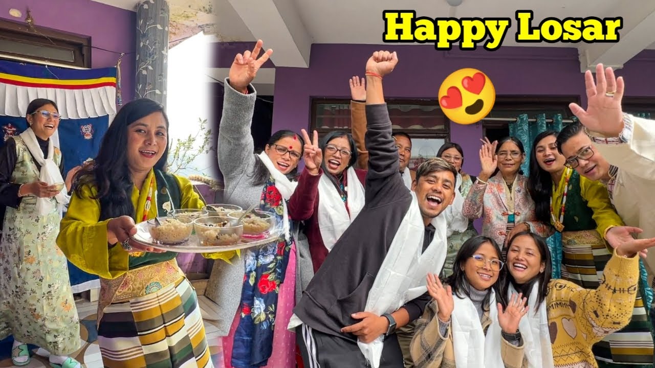 Celebrating Tibetan Losar With Family 😍 