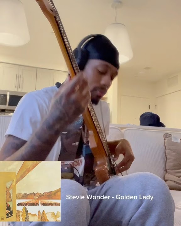Stevie Wonder - Golden Lady Bass cover #bass #basscover