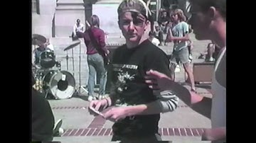 Vagrants- Sproul Plaza, Berkeley Ca 4/11/87 xfer from master VHS tape Lookout Records Punk