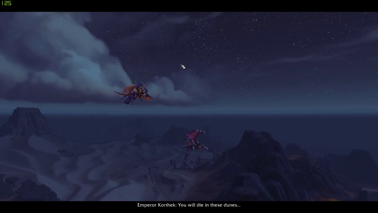 WOW BFA Vol'Dun entrance cinematic