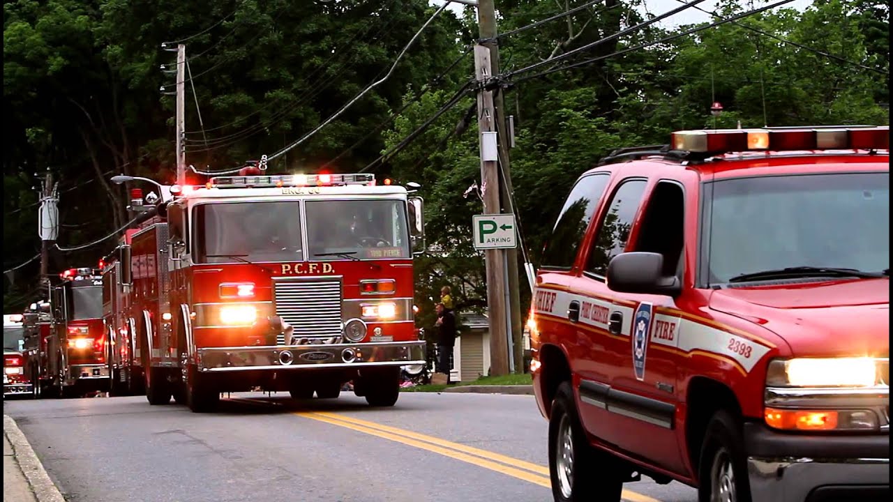 2012 Pleasantville, NY Fireman's Parade (16) YouTube