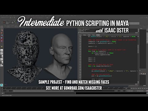 Intermediate Python in Maya, Sample Tutorial - Ch. 02