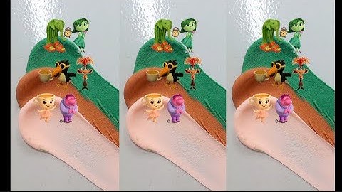 Mixing color A Italian Brainrot, inside out 2, roblox and Among Us #satisfying #trending