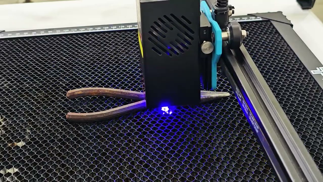 HOW TO CLEAN TOOLS WITH THE TTS-20 TWOTREES, AT MAXIMUM SPEED