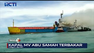 Sedang Memuat Pupuk, Kapal Barang Terbakar di Cilegon, Banten #SeputariNewsPagi 31/10