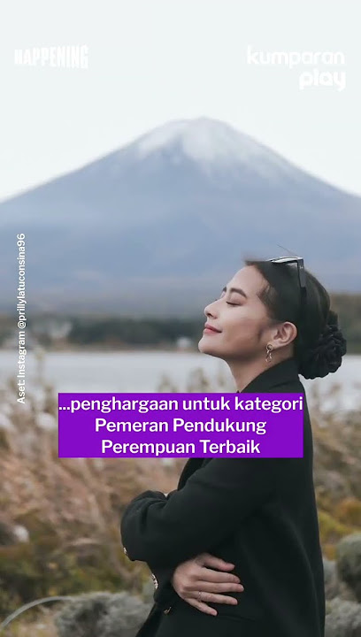 Prilly Latuconsina Raih Piala Citra Pertama