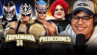 PREDICIENDO la CARTELERA de TRIPLEMANIA 34
