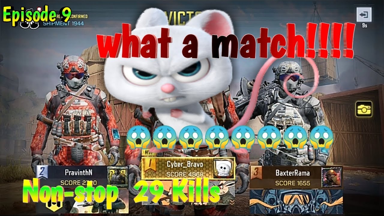 Call Of Duty:Mobile Firing Range Hardcore Hardpoint 29 kills episode 9 ...