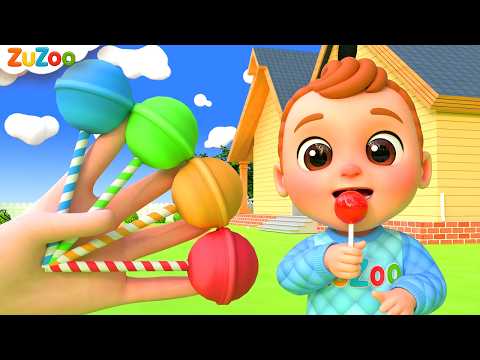 Piruletas – Familia de los Dedos | ZuZoo en Español | Canciones Infantiles