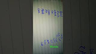 Read, Such, Which, Go, Come, Me, Make, Can Meaning Short