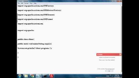 Web service tutorial - apache axis deployment- part4
