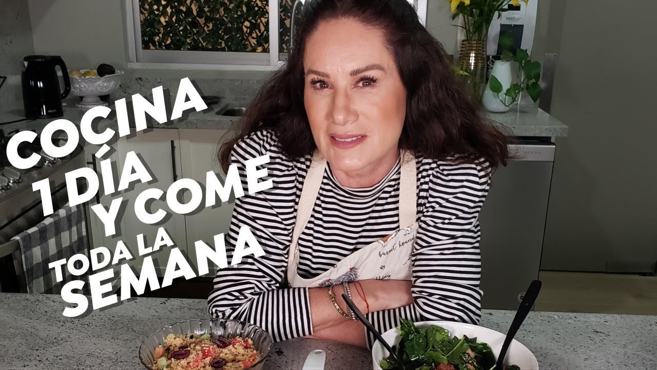 COCINANDO PARA TODA LA SEMANA (4 RECETAS FÁCILES Y RÁPIDAS)  🥙 | Puro Glow