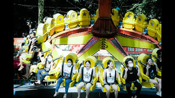 Trò chơi cảm giác mạnh tại Khu Du lịch Huyền Thoại Hồ Núi Cốc