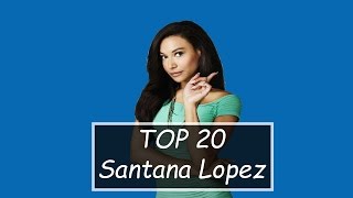 TOP 20 Glee - Santana Solos