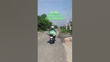 Đất 835d Xã Long Hoà huyện Cần Đước Long An