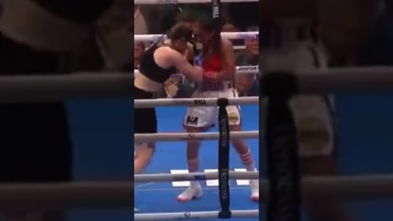 Taylor/Serrano last 30 seconds was a war🔥🔥 