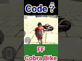 FF Cobra bike in ind bike 3D #viral #freefire #gaming #shortsfeed #games #shorts