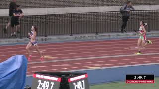 Girls 4xMile Relay Championship  New Balance Nationals Outdoor 2023