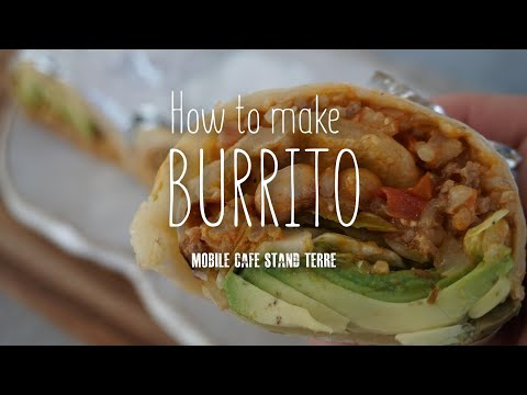 メキシカンライスとブリトーの作り方 How to make Burrito. 【キッチンカー】