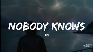 Sia – Nobody Knows 🖤 | Emotional Heartbreak Ballad