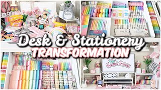 Desk + stationery organization makeover ✨ Work From Home YOUTUBER screenshot 5