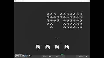 Space Invader Demo in Unity 3D