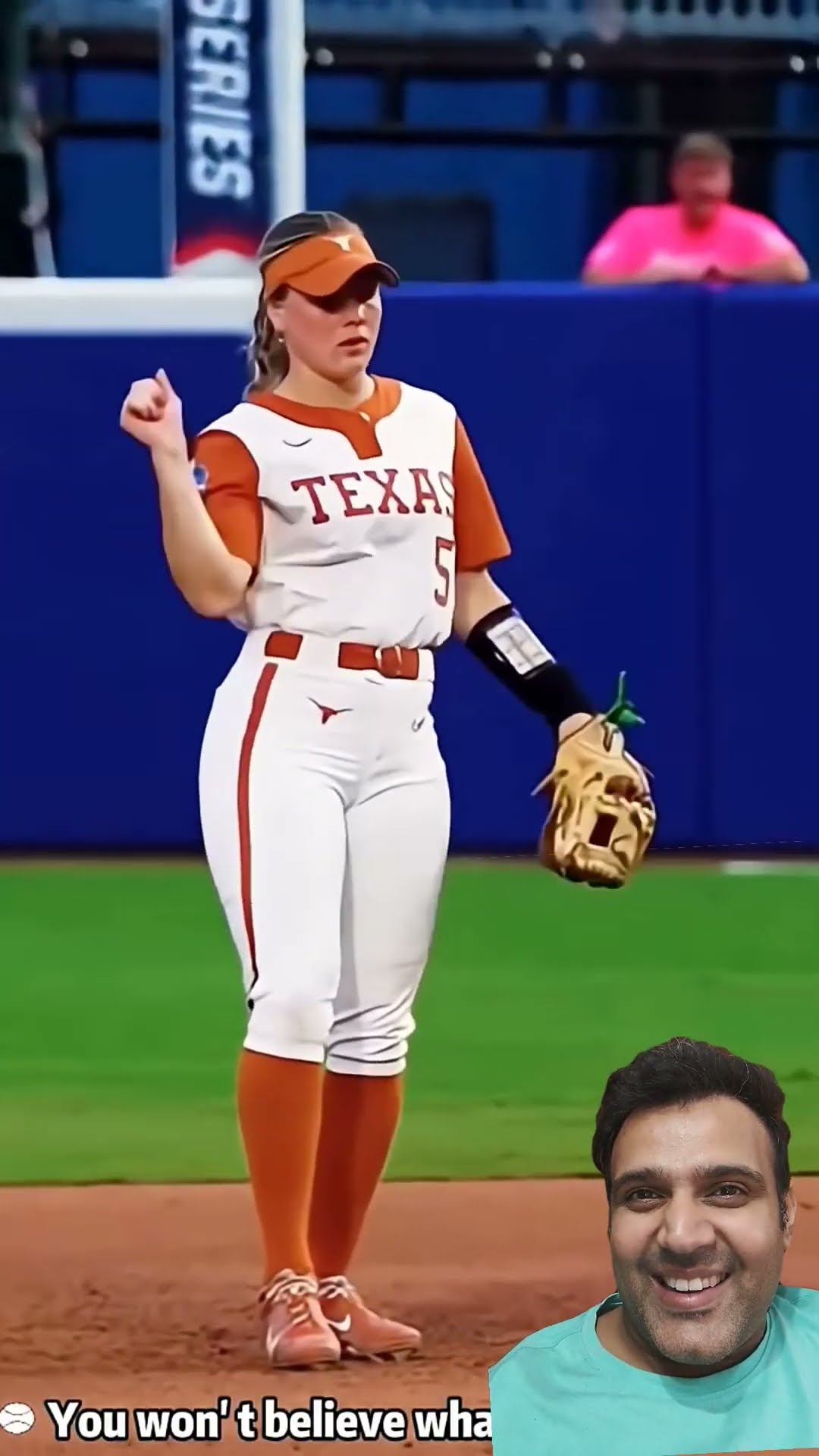 women's Baseball Never Disappoints⚾🔥 #shorts​ #women​ #baseball​ # #trending​ #viral​ #videos​ #base