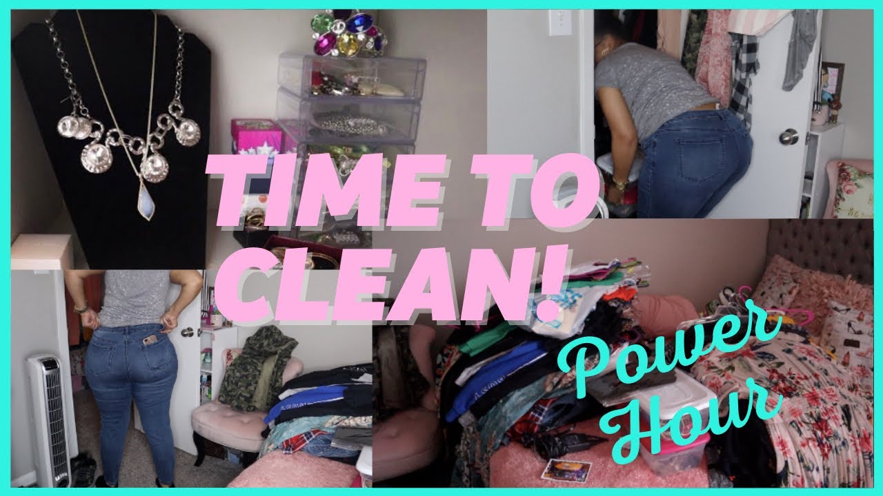 Clean with Me Closet Organization | Spring Speed Cleaning 2021 - YouTube