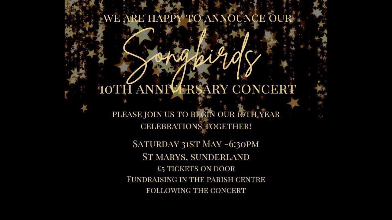 Songbirds 10th Anniversary Concert 2025 - YouTube