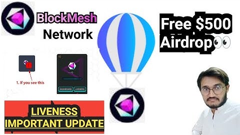 blockmesh airdrop Liveness update | blockmesh airdrop guide
