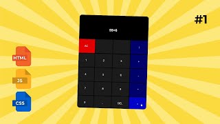 Taschenrechner mit JavaScript (+ HTML und CSS) | Tutorial