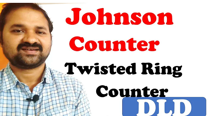 Johnson Counter in Digital Logic Design  || Twisted Ring Counter || Switch tail || DLD | Electronics