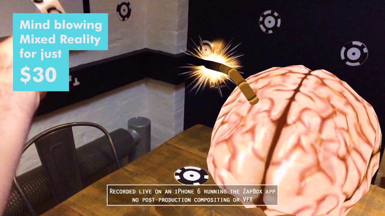 ZapBox: "Mixed Reality" for $30. Coming soon to Kickstarter...
