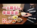 一人暮らしの年間支出💰旅行と趣味にお金を惜しみなく使うメリハリ家計簿!