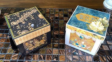 Shaker Window Explosion Gift Box, a Country Craft Creations Design Team Project Tutorial