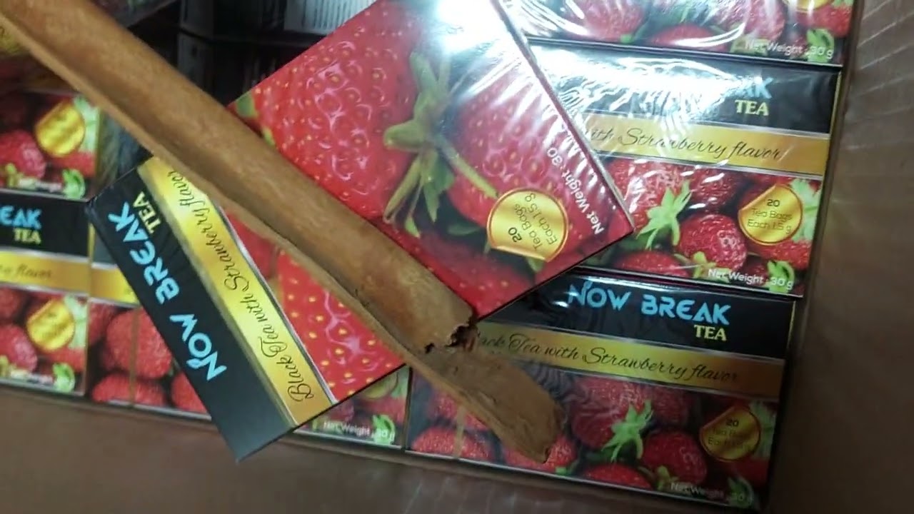 Sip into Bliss with Now Break Tea's Strawberry Black Tea! 🍓☕ For You and Your Tea-Loving Friends.